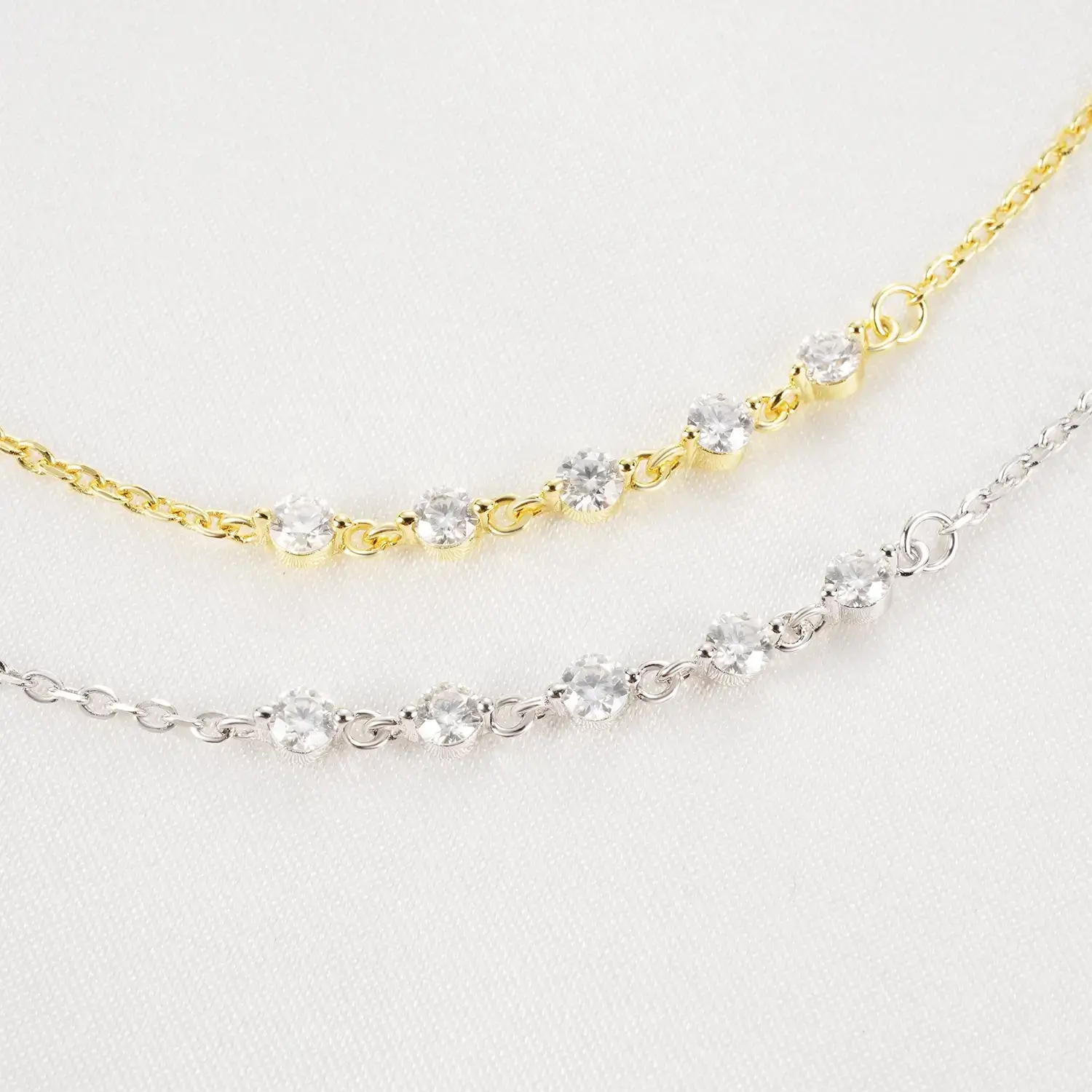 Mini Starry Moissanite Bracelet