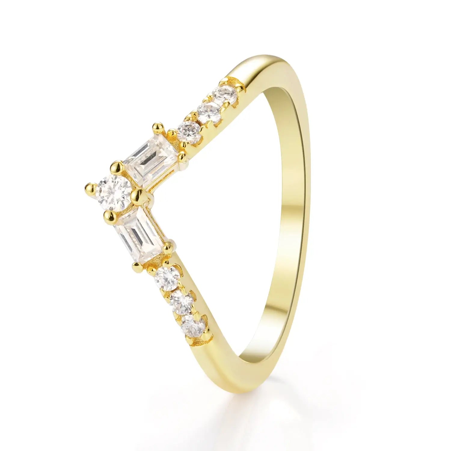 Luxury Style Pear Cut Moissanite Diamond Engagement Ring Bridal Ring Set