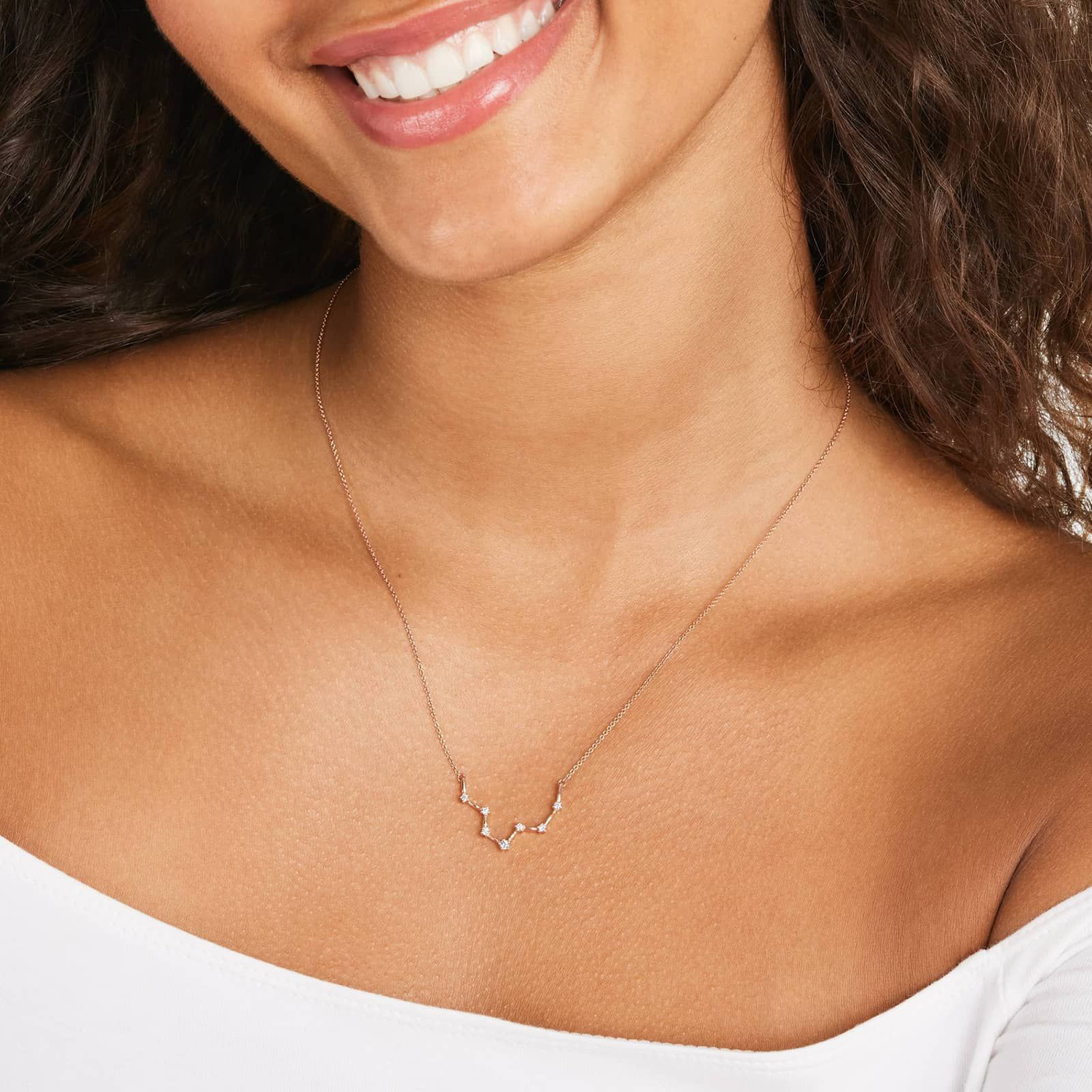 14K Gold Plated Personalized Star Sign Zodiac Necklace Collection