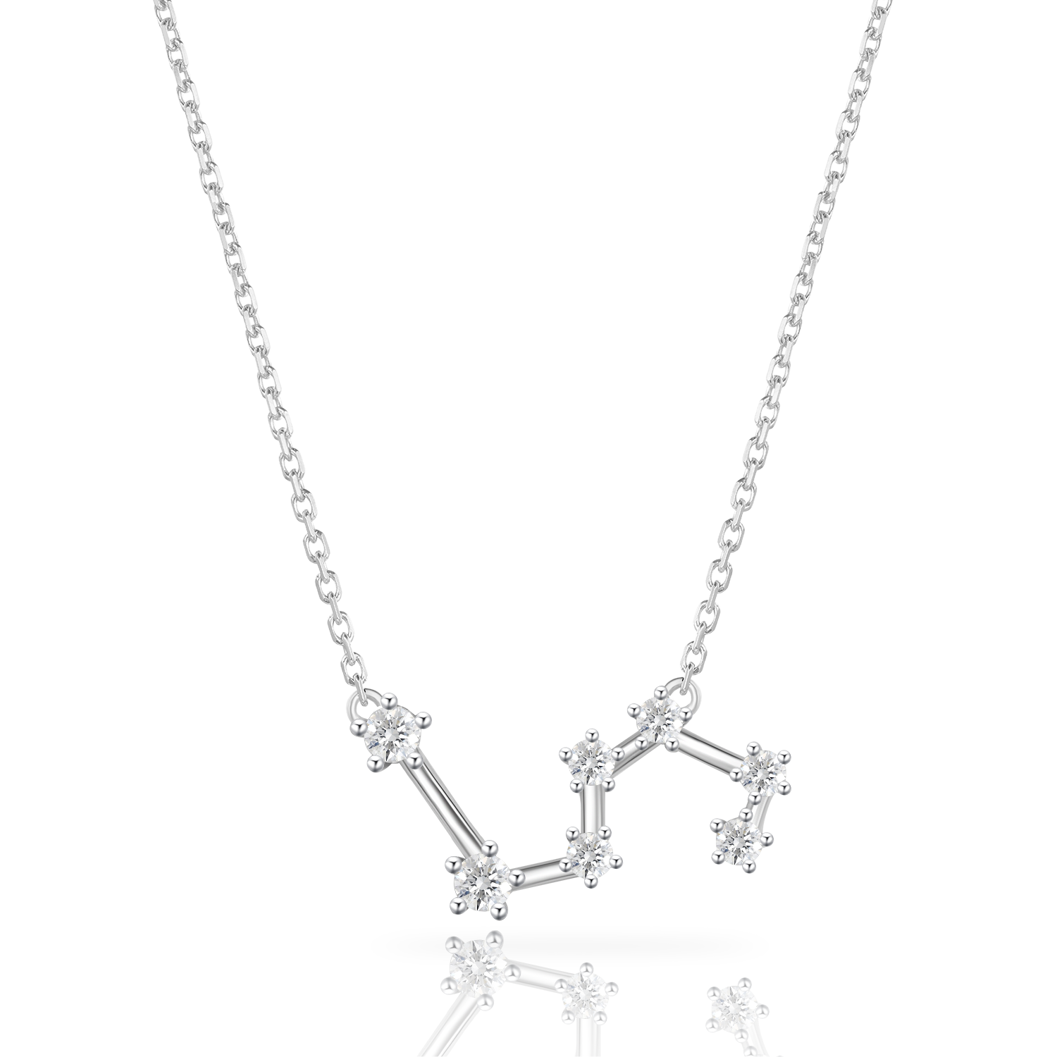 14K Gold Plated Personalized Star Sign Zodiac Necklace Collection