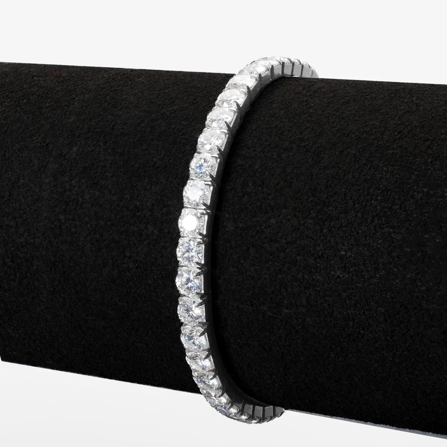 Moissanite Diamond Elastic Tennis Chain bracelet