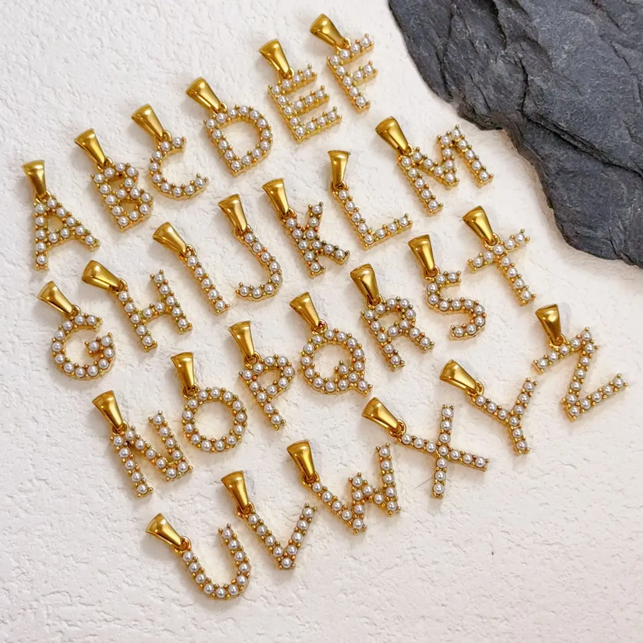 Letter Shape DIY Diamond Charm