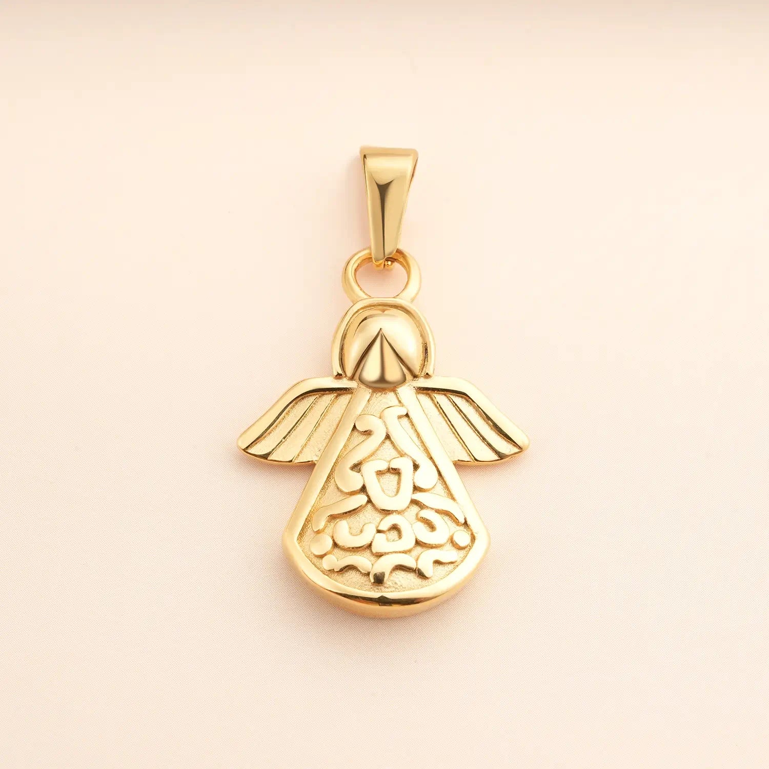 Gold Angel Wings Waterproof Charm