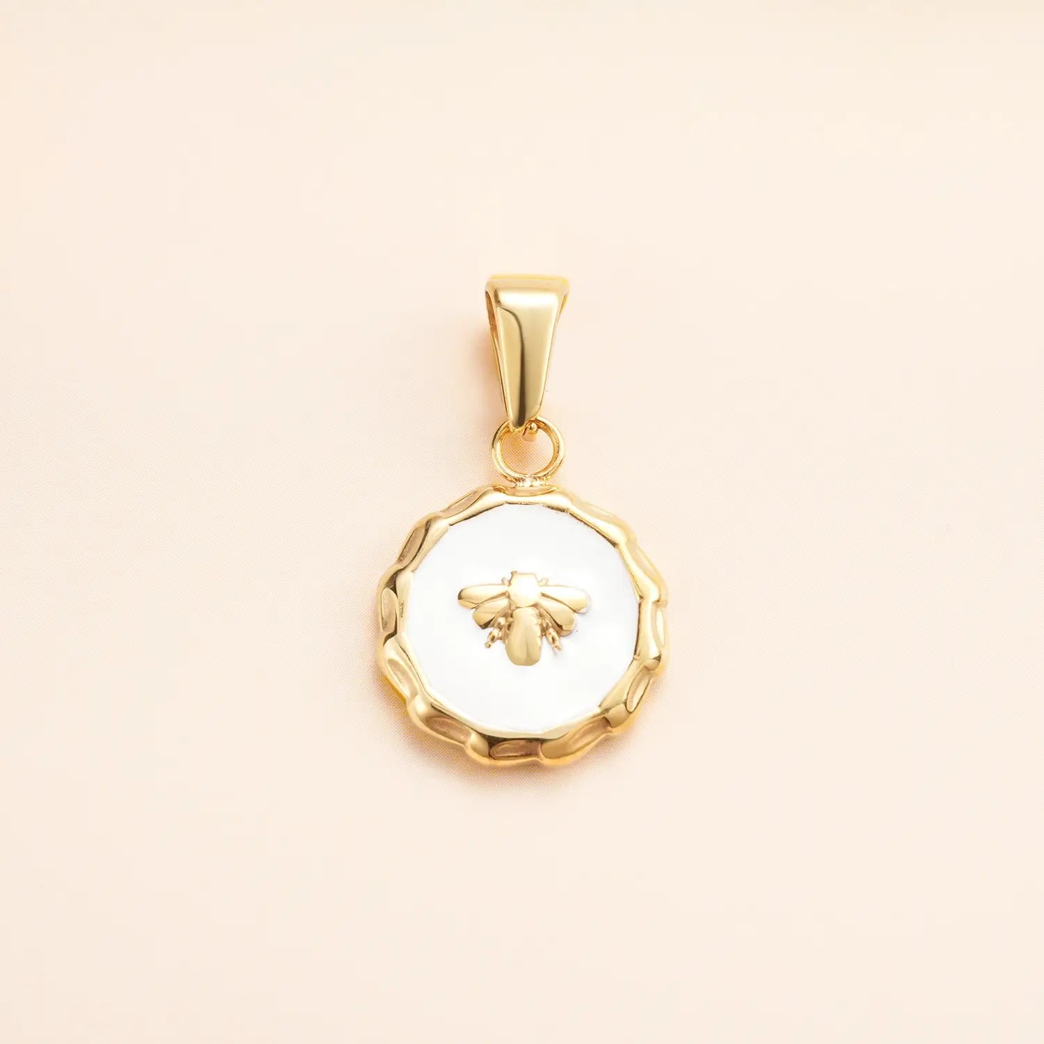 Gold Dainty Bee Charm