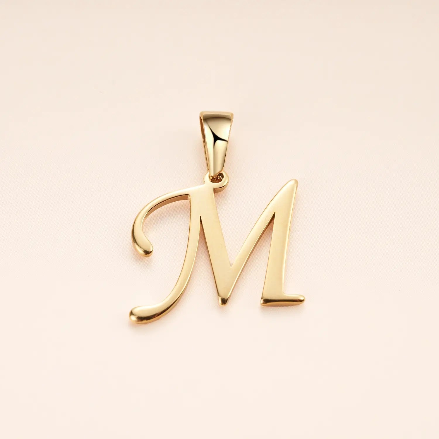 26 Letters Gold Plated A-Z Alphabet Pendant Charm Set