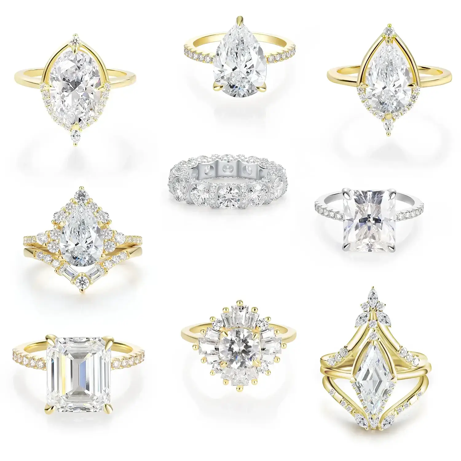 $219 Moissanite Mystery Box – Get Mix 2 Rings