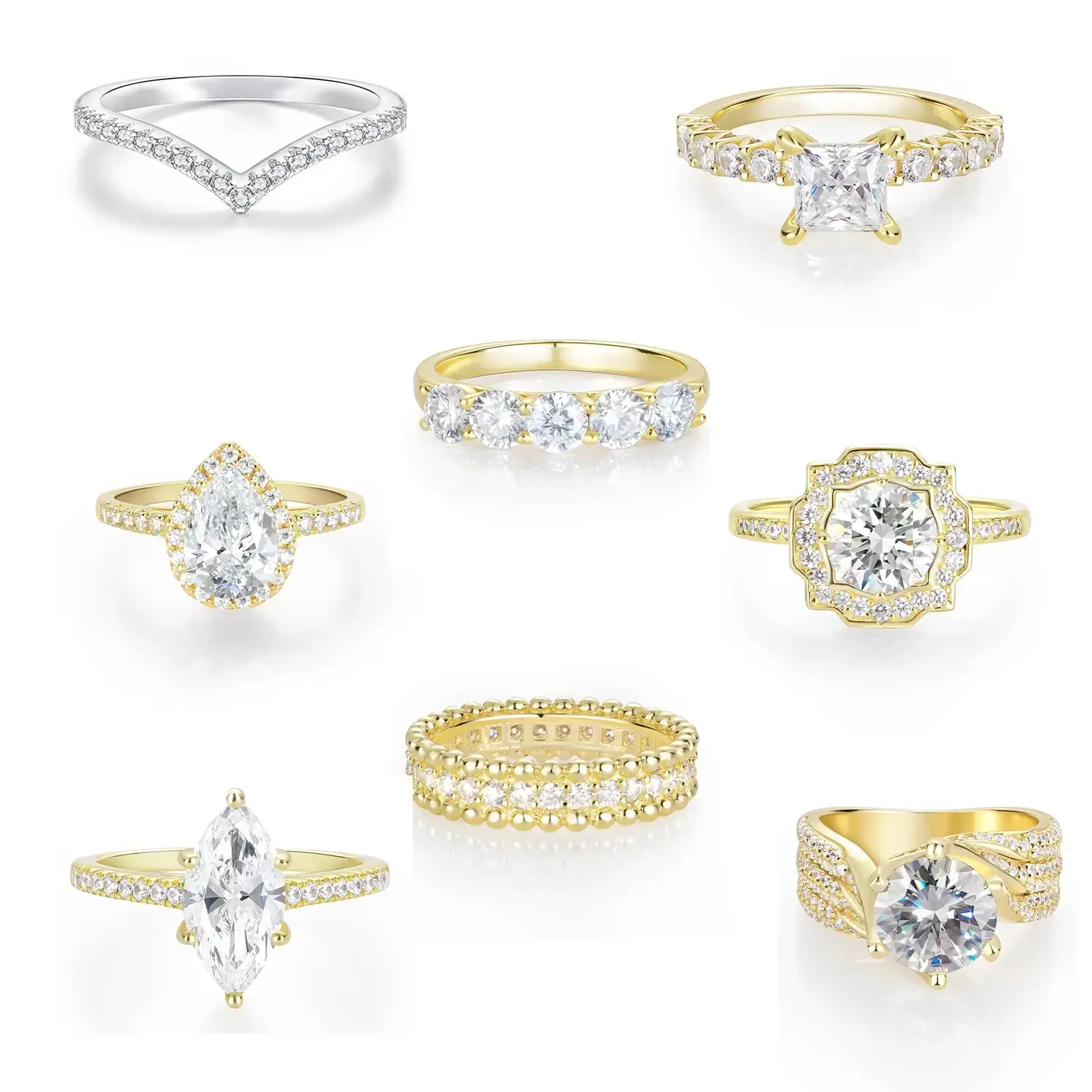 $139 Moissanite Mystery Box – Get Mix 2 Rings
