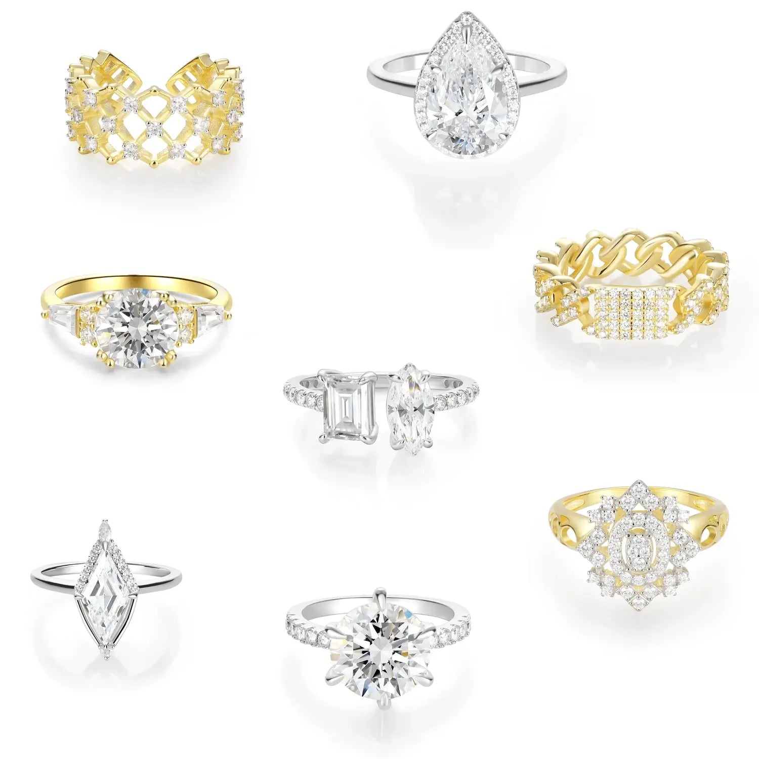 $139 Moissanite Mystery Box – Get Mix 2 Rings