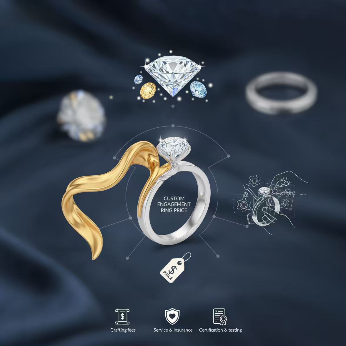 How to Estimate the True Value of Your Custom Engagement Ring