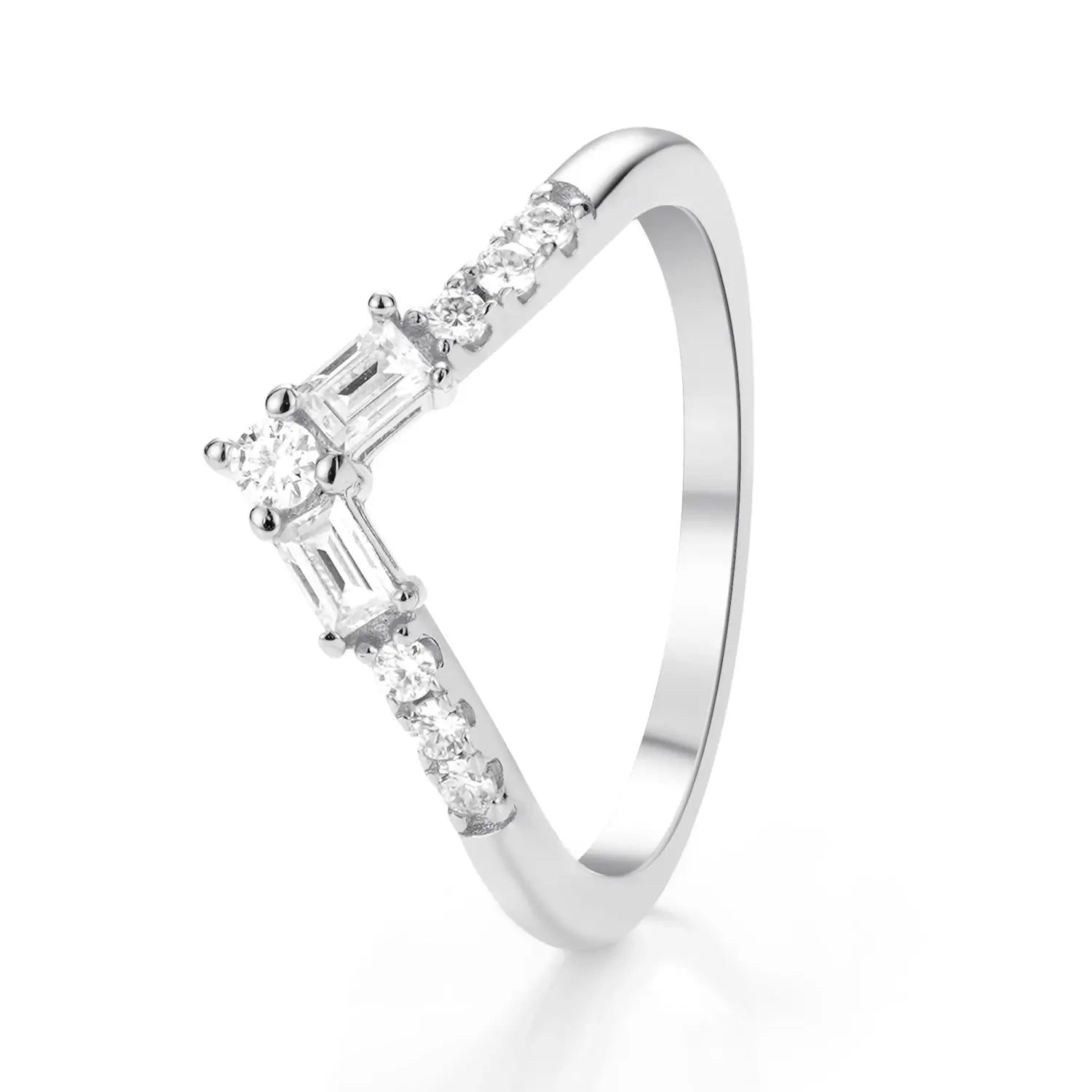 Luxury Style Pear Cut Moissanite Diamond Engagement Ring Bridal Ring Set