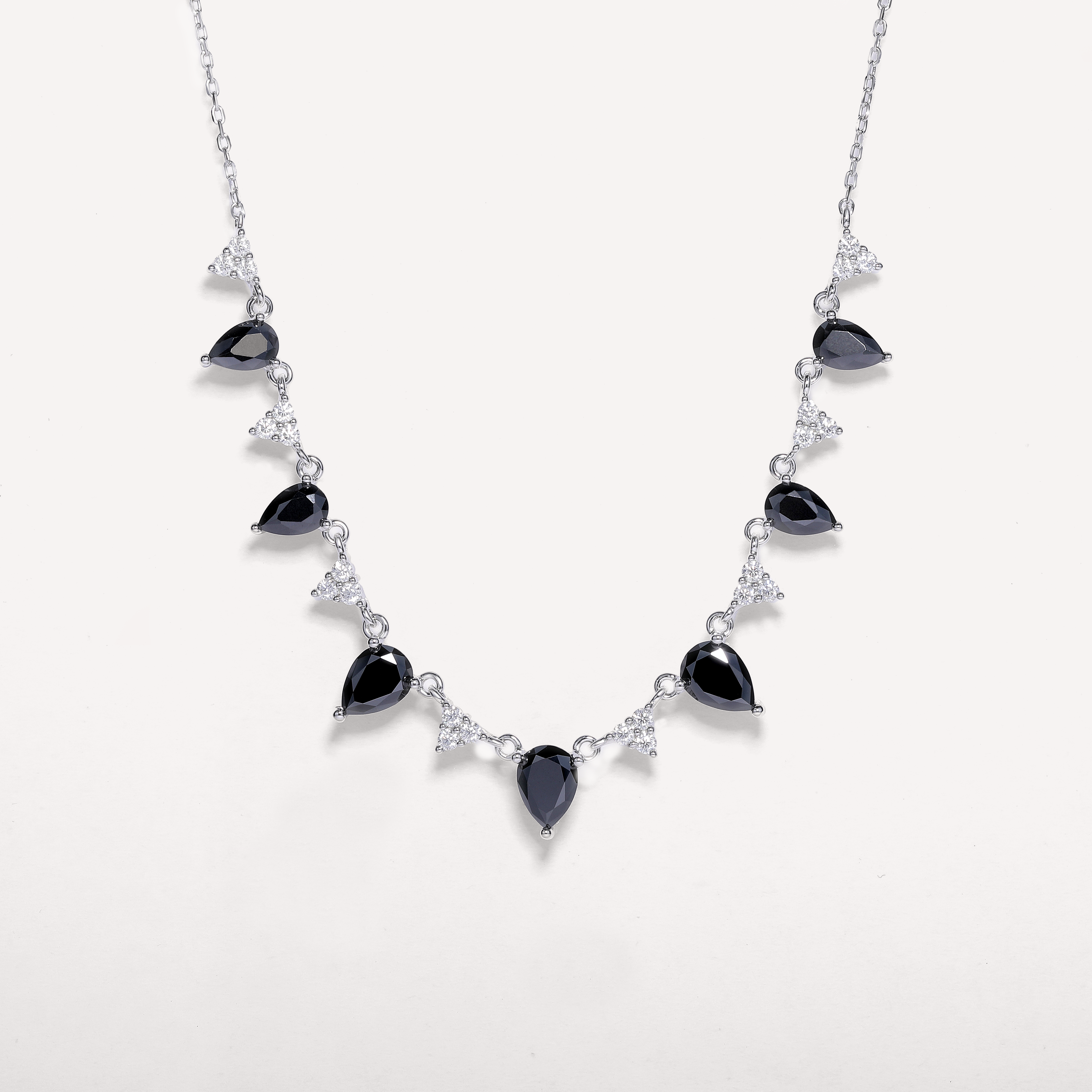 Eternal Raindrop Moissanite Necklace