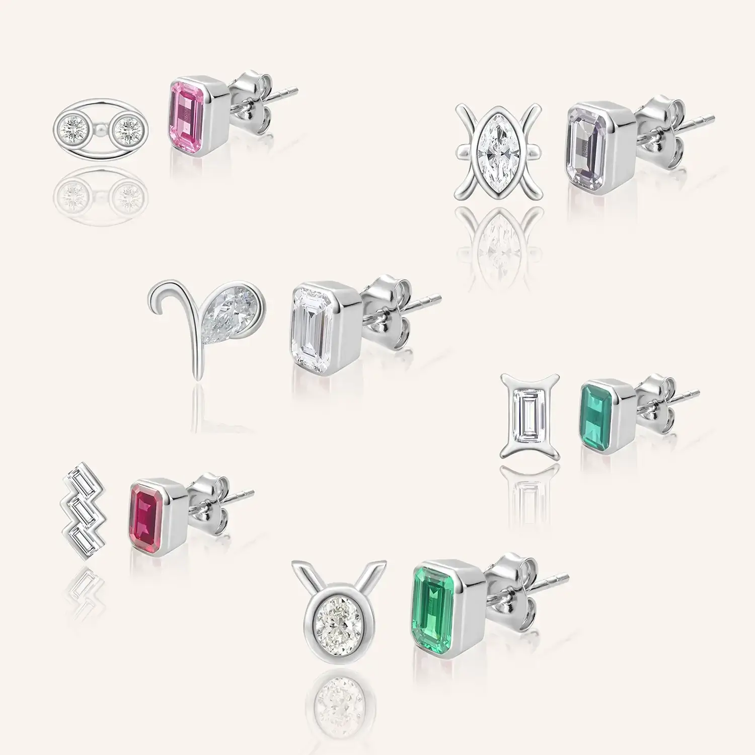 $109 Moissanite Mystery Box – Get Mix 2 Earrings